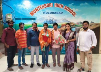 హుజూరాబాద్‌లో మెరిసిన మాంటిస్సోరి విద్యార్థులు