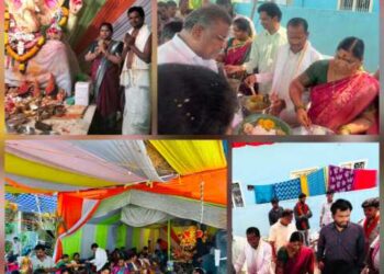 గణేష్ నవరాత్రి ఉత్సవాల్లో అన్నదానం